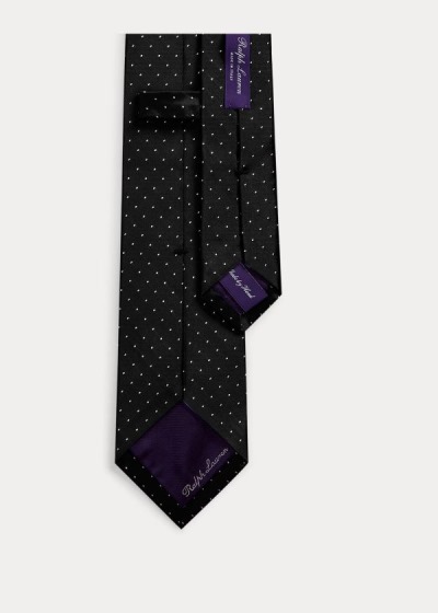 Men's Ralph Lauren Pin Dot Peau de Soie Ties | 784231JGF